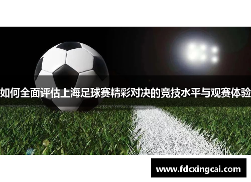 如何全面评估上海足球赛精彩对决的竞技水平与观赛体验
